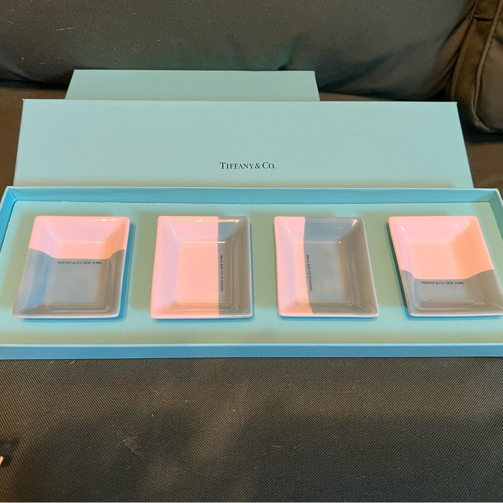 Tiffany & Co. Rectangular Dish Set